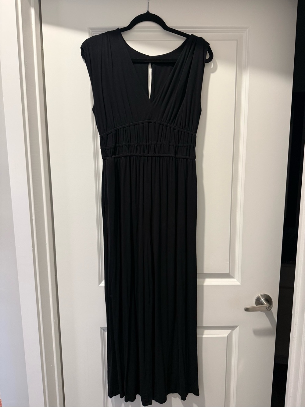 Old Navy Black V-Neck Jumpsuit